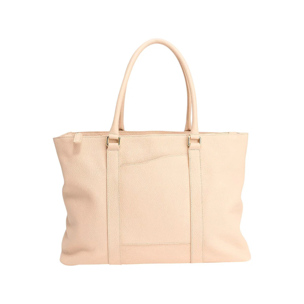 Terrida The Colorful Leather Tote Bag Nude